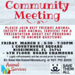 Community Cats meeting flyer