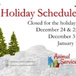 2019 Holiday schedule