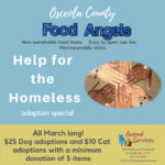 Osceola Food Angels help for the homeless special - $20 dog; $15 cat