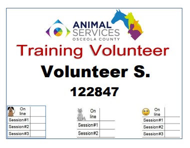Sample name tag