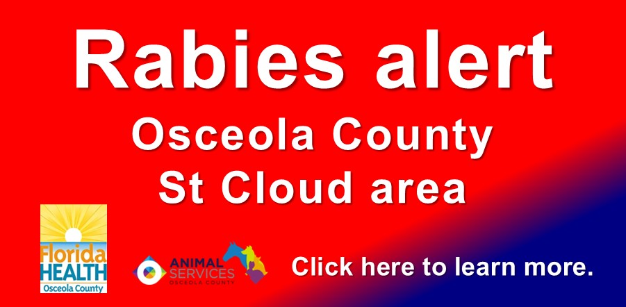 Rabies alert slider and link